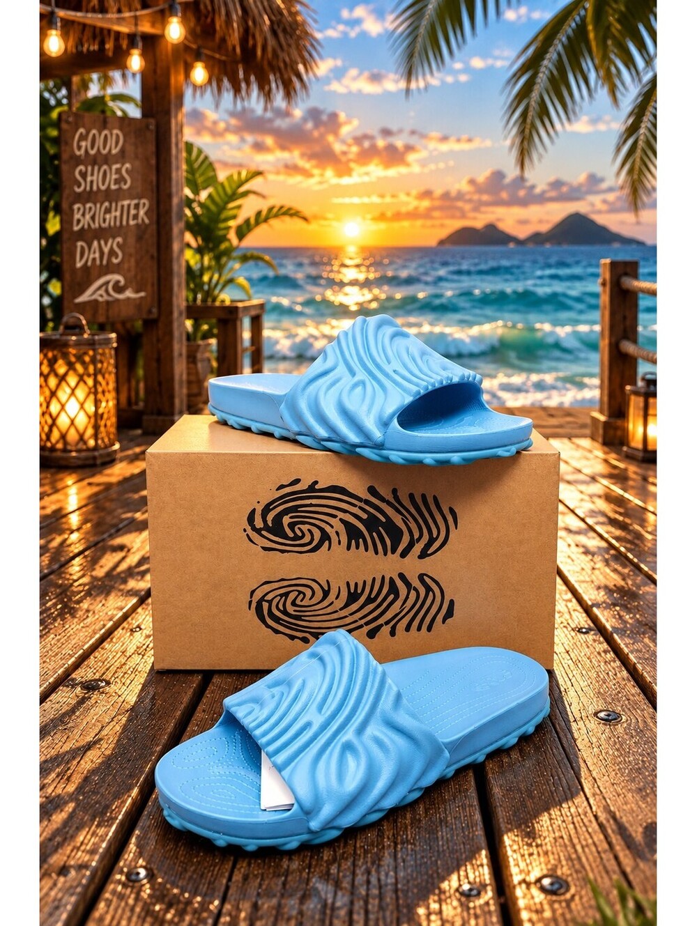 😎😎😎CROCS SALEHE BEMBURY X POLLEX SLIDES  SKU#208685 40H SIZE 4M/6W BRAND NEW